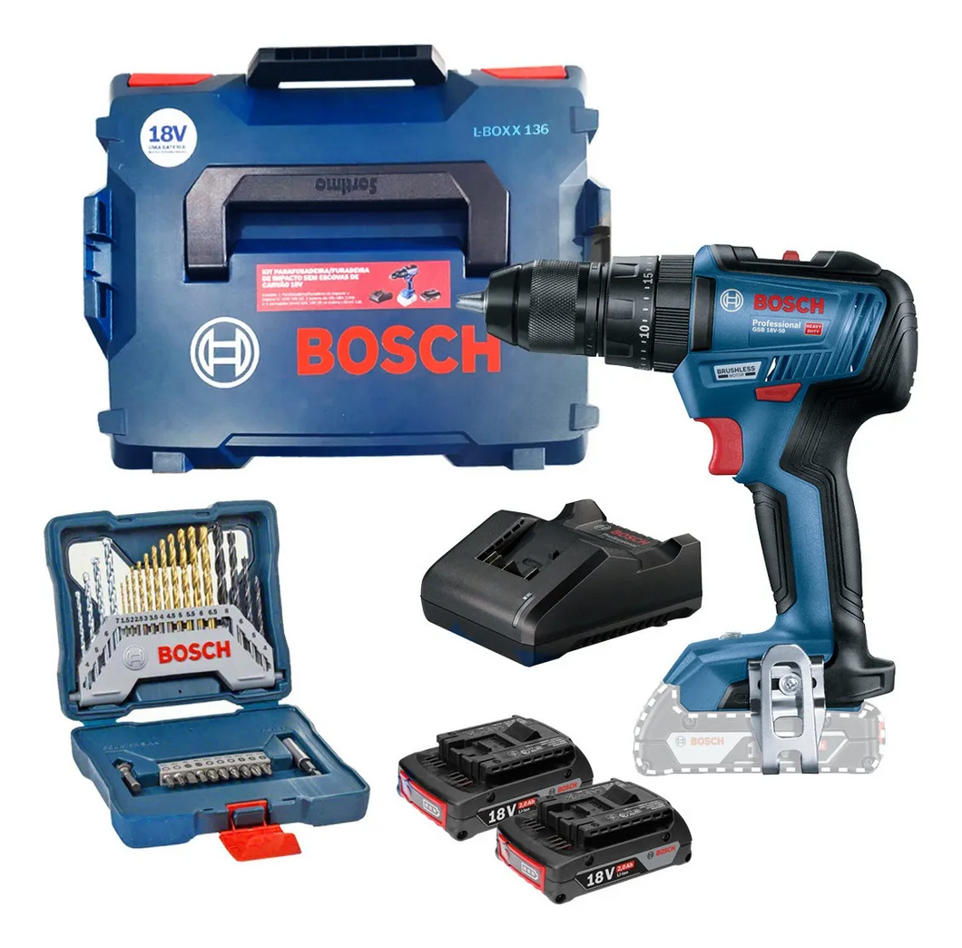 PARAFUSADEIRA/FURADEIRA BOSCH + BRINDE EXCLUSIVO