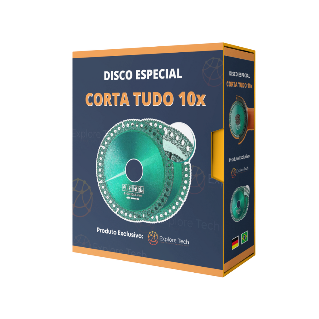 Disco de Corte Especial Corta Tudo 10x