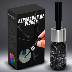 Fluido Reparador de Vidros e Telas Trincadas ou Quebradas